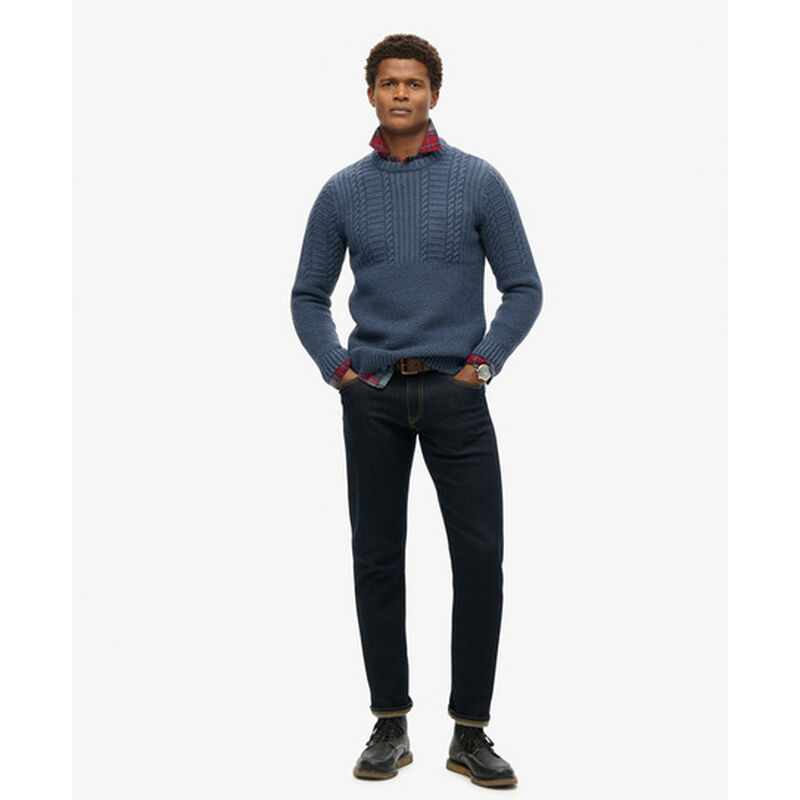 Superdry Jacob Cable Jumper image number 3